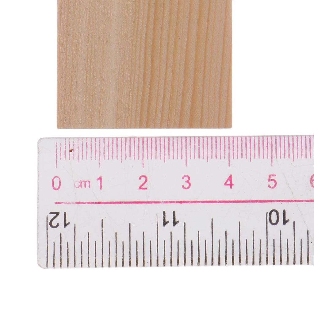 3X 10pcs Pine Wood Sticks Wood Sticks Art Crafts DIY Craft