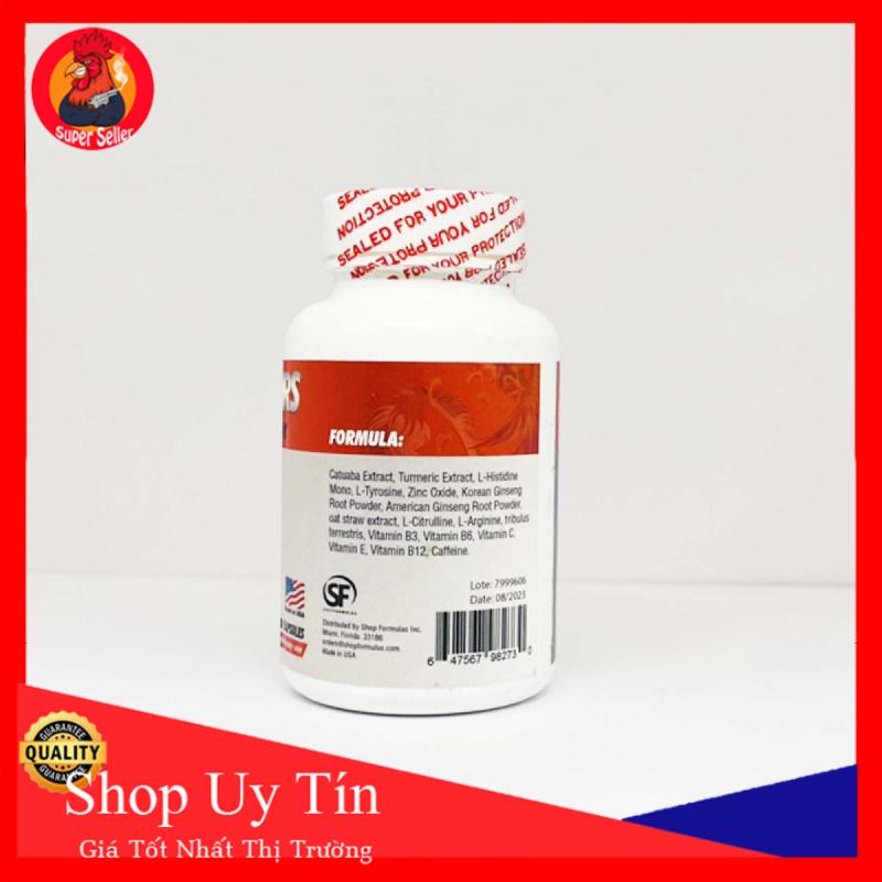 Red Rooster Hộp 60 Viên - Energy Booster -Dinh Dưỡng Vita-min Tuần Cuối Cho Chiến Kê
