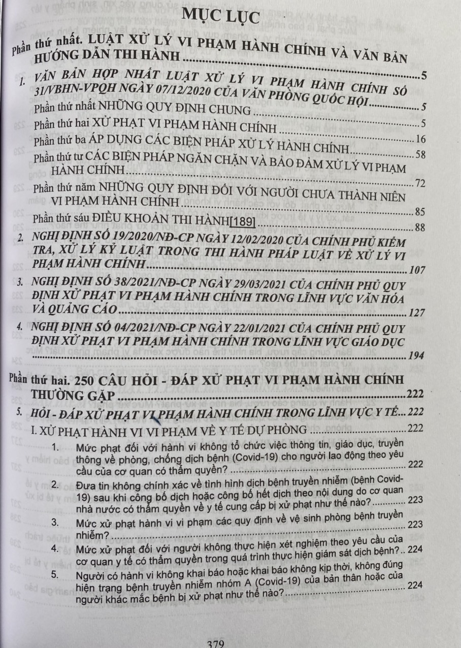 Luật Xử Lý Vi Phạm Hành Chính Và Giải Đáp Các Tình Huống Thường Gặp