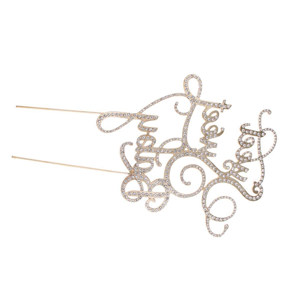 Sweet Sweet Baby Rhinestone Cake Topper Baby Shower Party Cake Decor