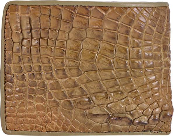 Ví Nam Da Cá Sấu Gù Chân Huy Hoàng HT2261 (12.5 x 10 cm) - Rêu