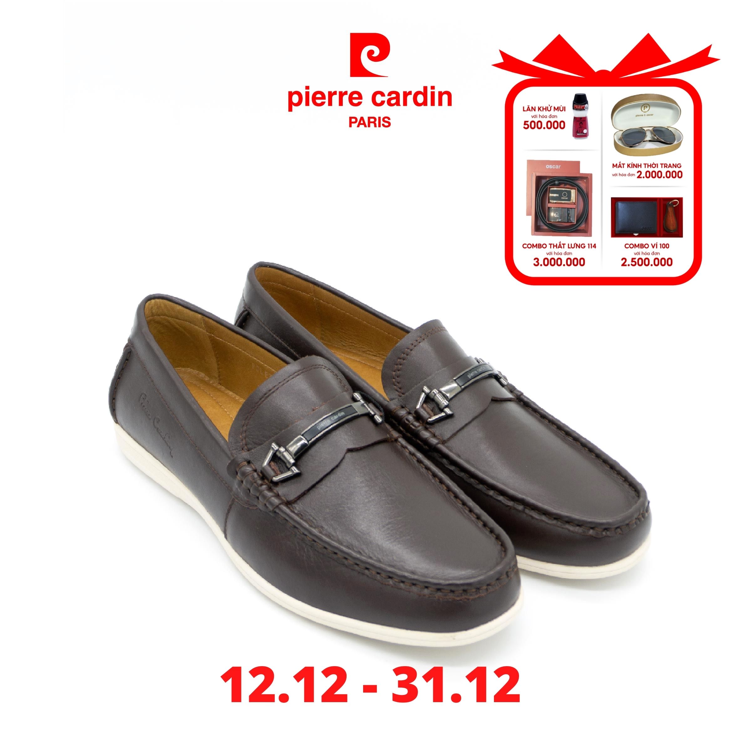 Giày lười da Pierre Cardin PCMFWLE 322BRW