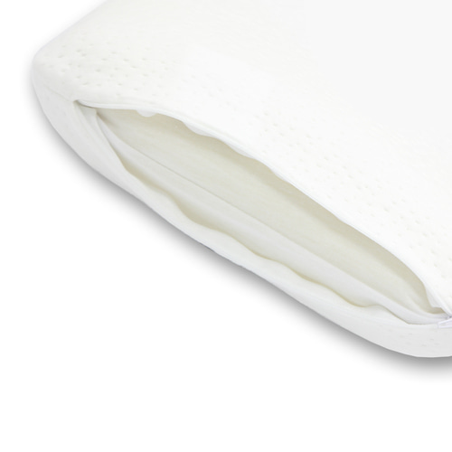 Gối Memory Foam 50D Hình Dáng Thường Lock&Lock HLW112 - Trắng