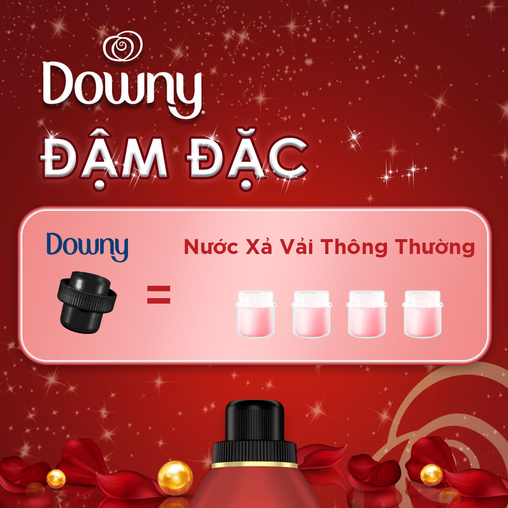 Nước Xả vải DOWNY Hương Nước Hoa Đam Mê Chai 4L