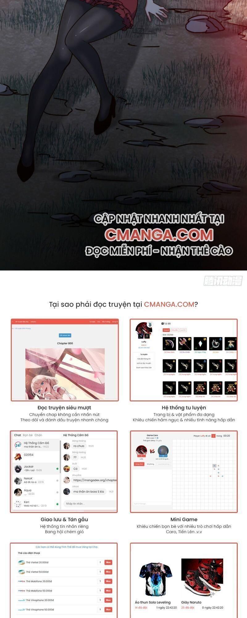 ta livestream tại dị giới chapter 1 10