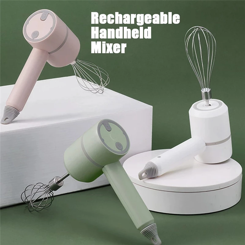 Mini Di Động Không Dây Điện Máy Đánh Trứng Cầm Tay Thép Không Gỉ Cà Phê Cappuccino Trắng Nướng Tự Động Dụng Cụ Nhà Bếp