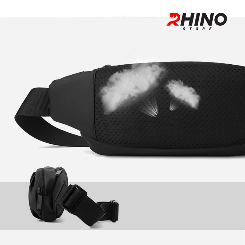 Túi đeo chạy bộ thể thao Rhino B407 nam nữ vải không thấm nước hàng chính hãng