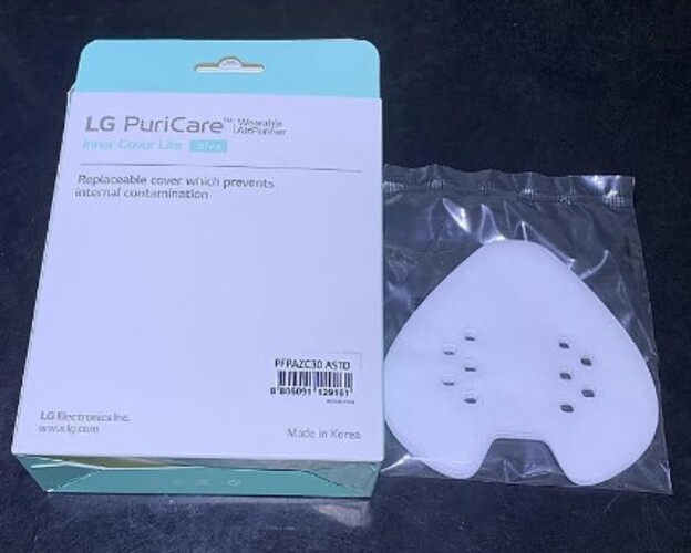 TẤM LỌC TRONG KHẨU TRANG LỌC KHÔNG KHÍ LG PURICARE – HÀNG CHÍNH HÃNG