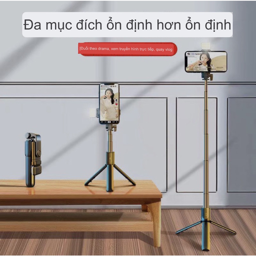 Gậy chụp hình Q7S / Q07 vỏ đỏ có đèn