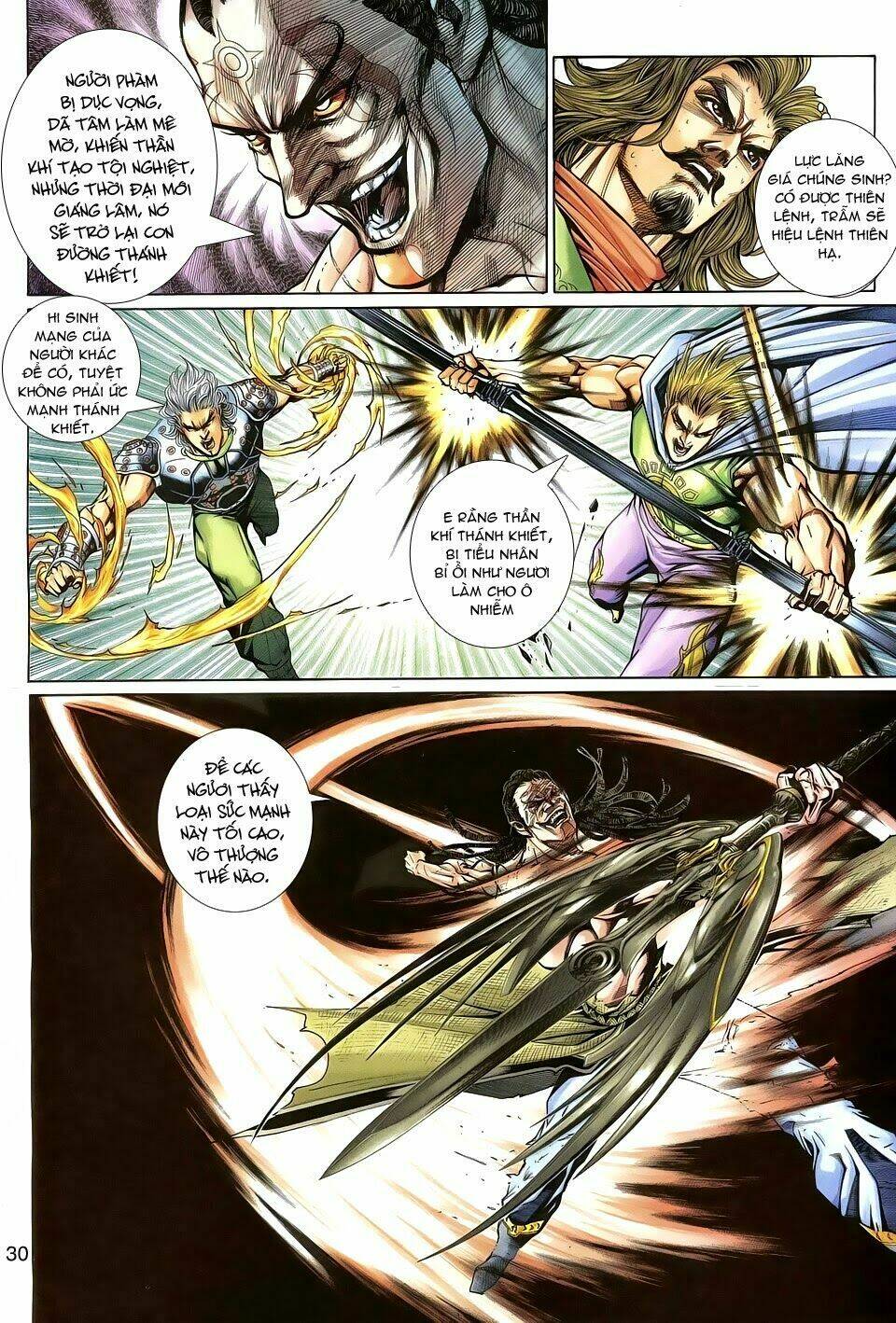 thần binh tiền truyện 1 - đỉnh phong tuyệt chiến chapter 10 30