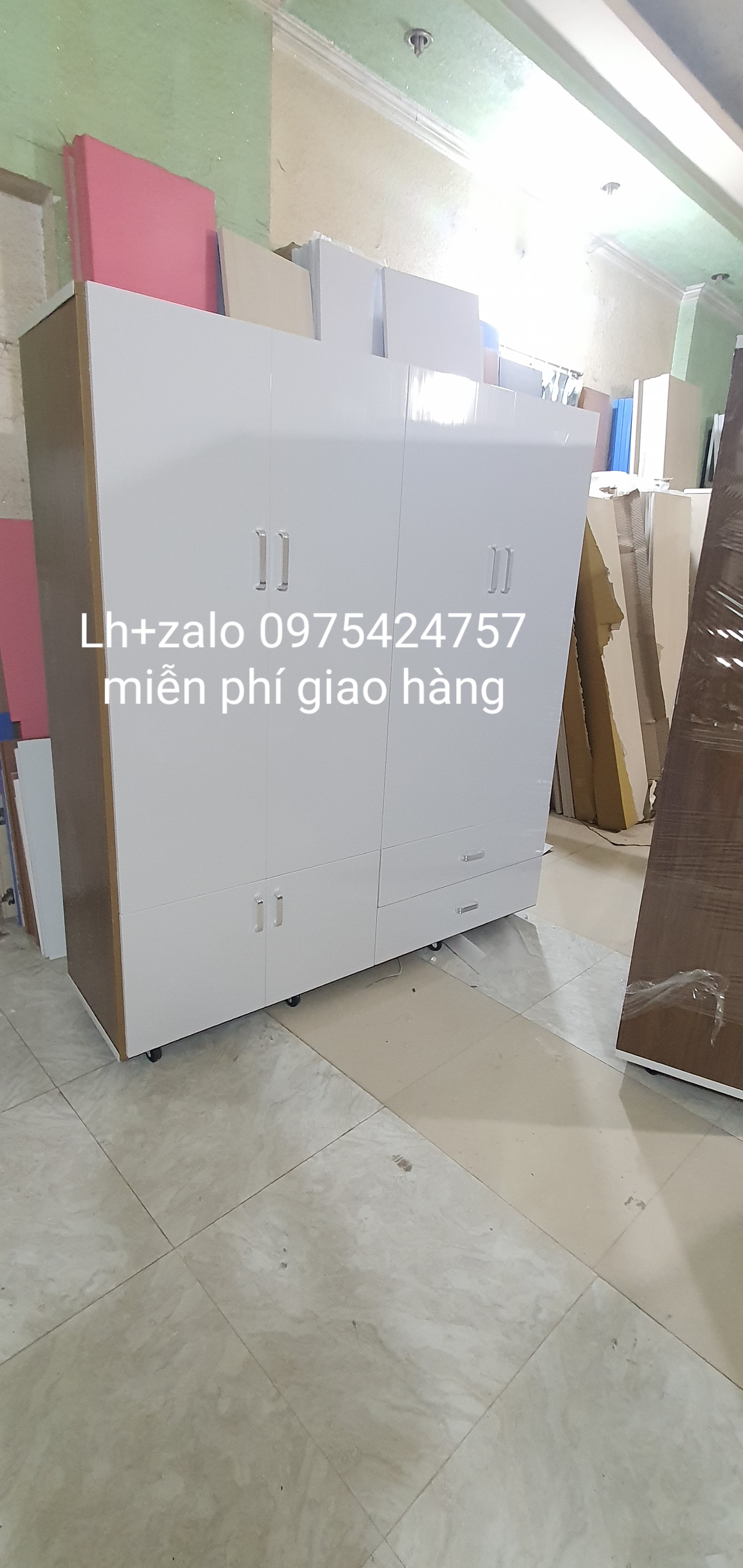 Tủ nhựa đài loan 4 cánh 