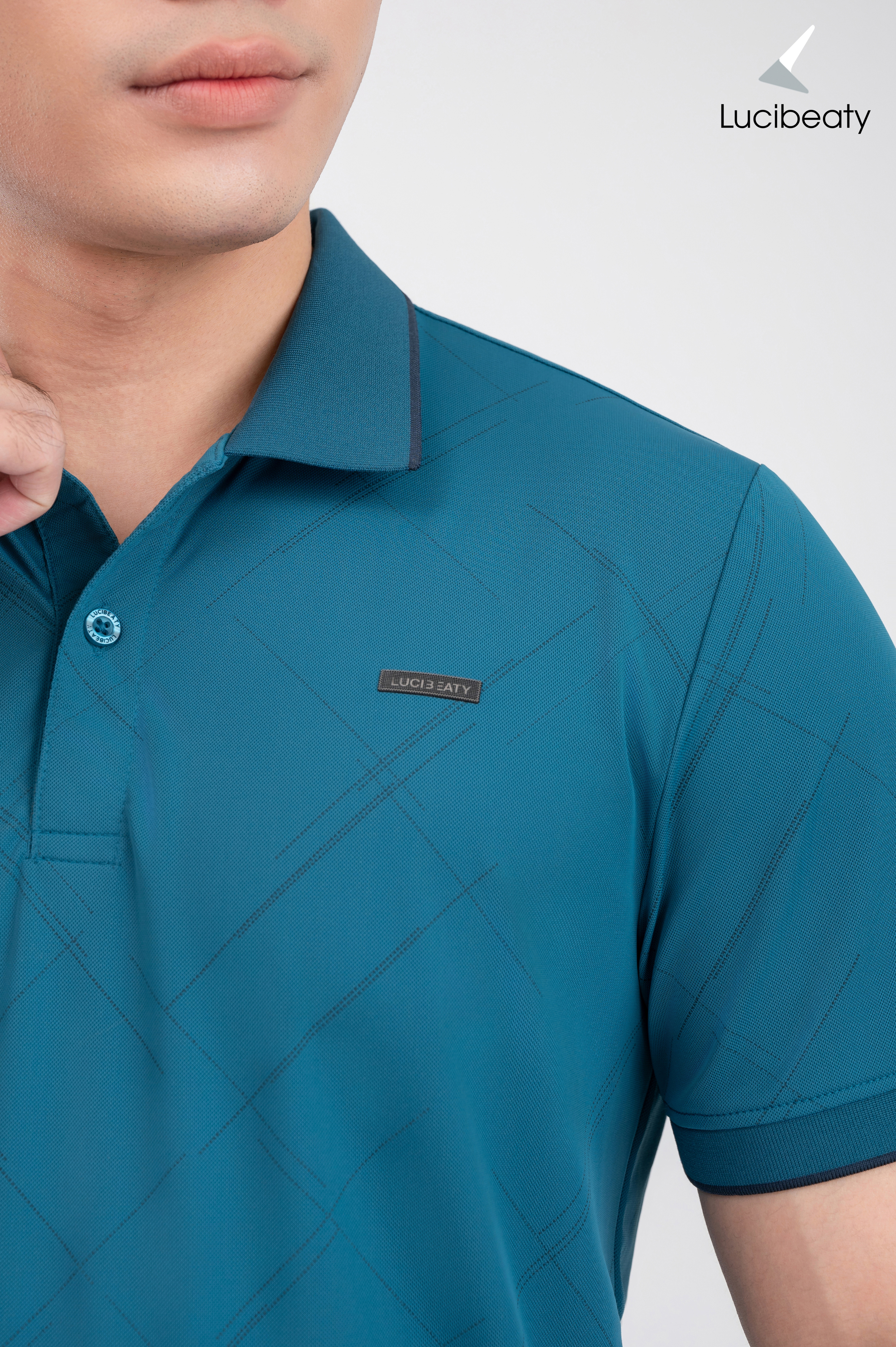 Áo polo nam cao cấp vải Coolmax nhẹ, co giãn tốt, thoáng mát POLO-025