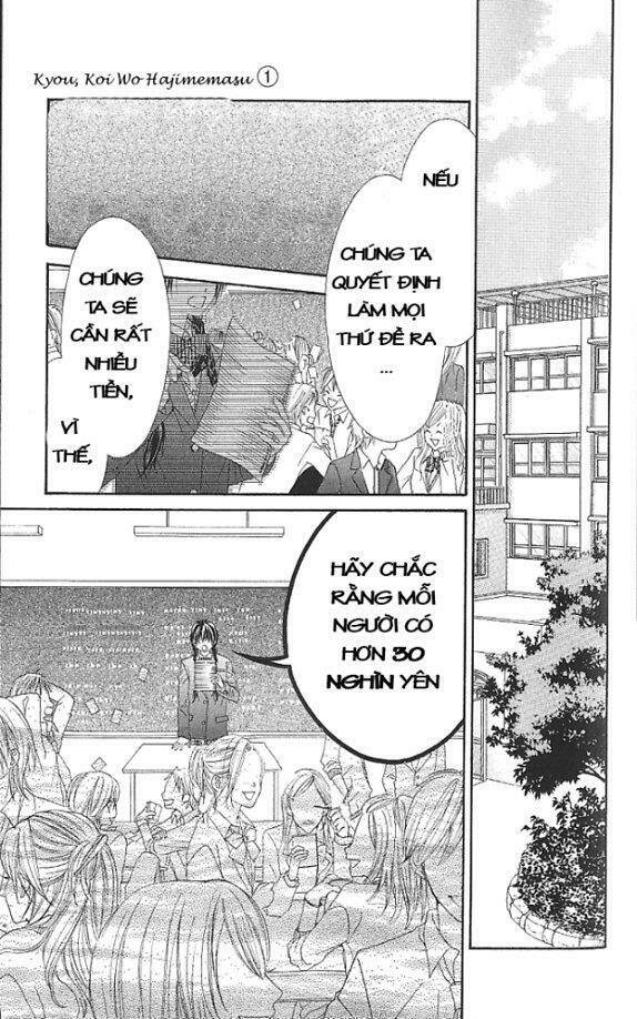 kyou, koi wo hajimemasu - mộng mơ đầu đời chapter 3 10