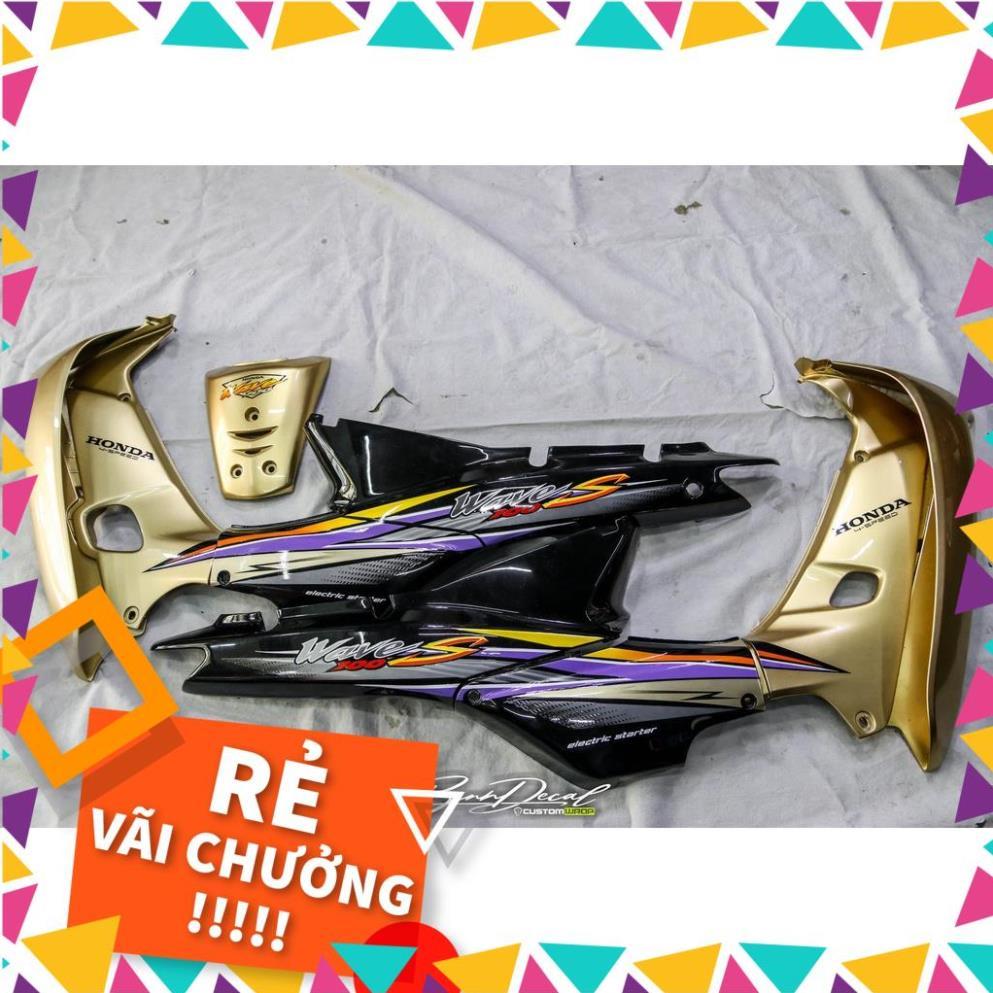 Tem Rời Wave Nhỏ Mẫu S 100 Tím Đen Đồng