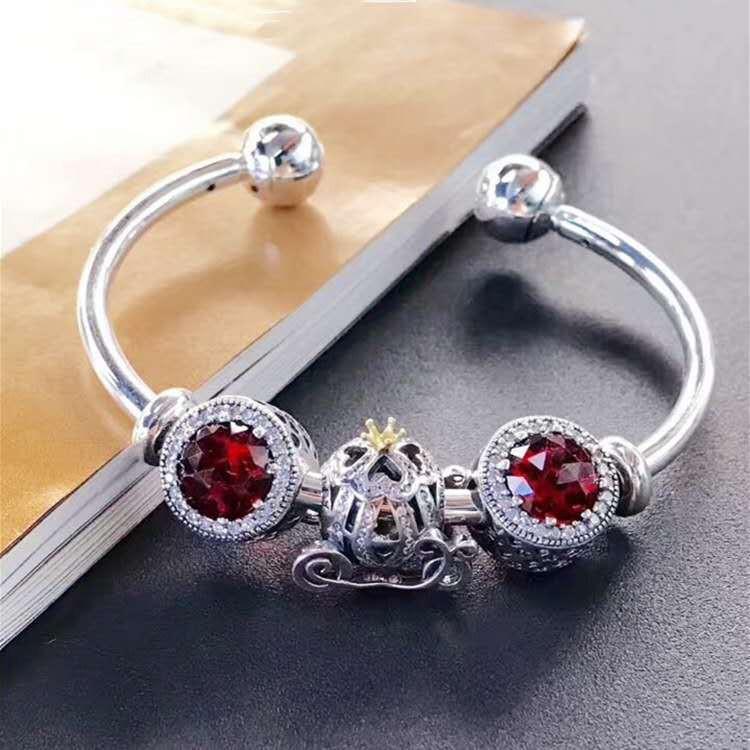 Vòng Bạc S925 ALE Cao Cấp - Vòng Charm Bạc Chuẩn S925 - Mã sản phẩm VONGBAC_DN067
