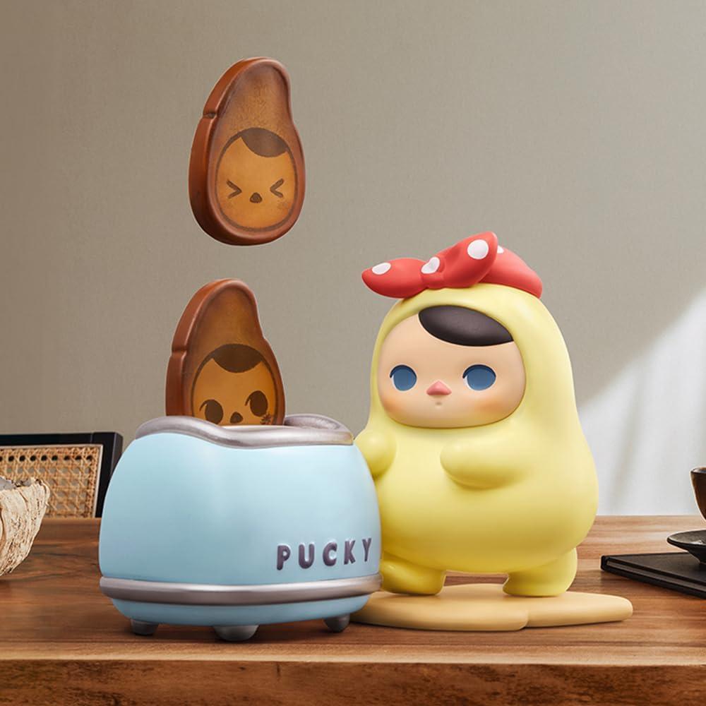 Đồ Chơi Mô Hình Pop Mart Pucky Home Time (Mẫu Bên Trong Là Ngẫu Nhiên)