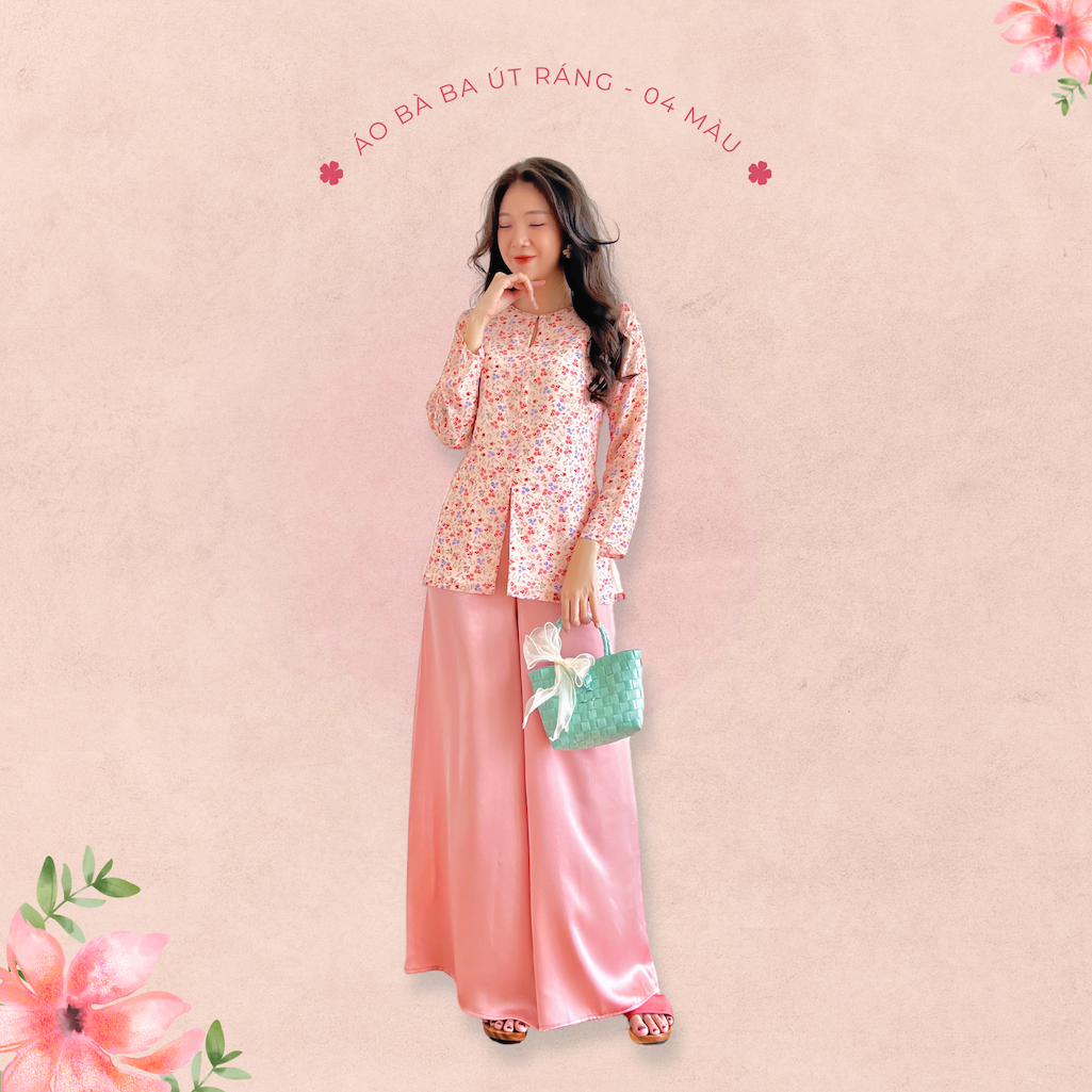 Sumire Store Áo bà ba Cách tân Út Ráng - 07 màu