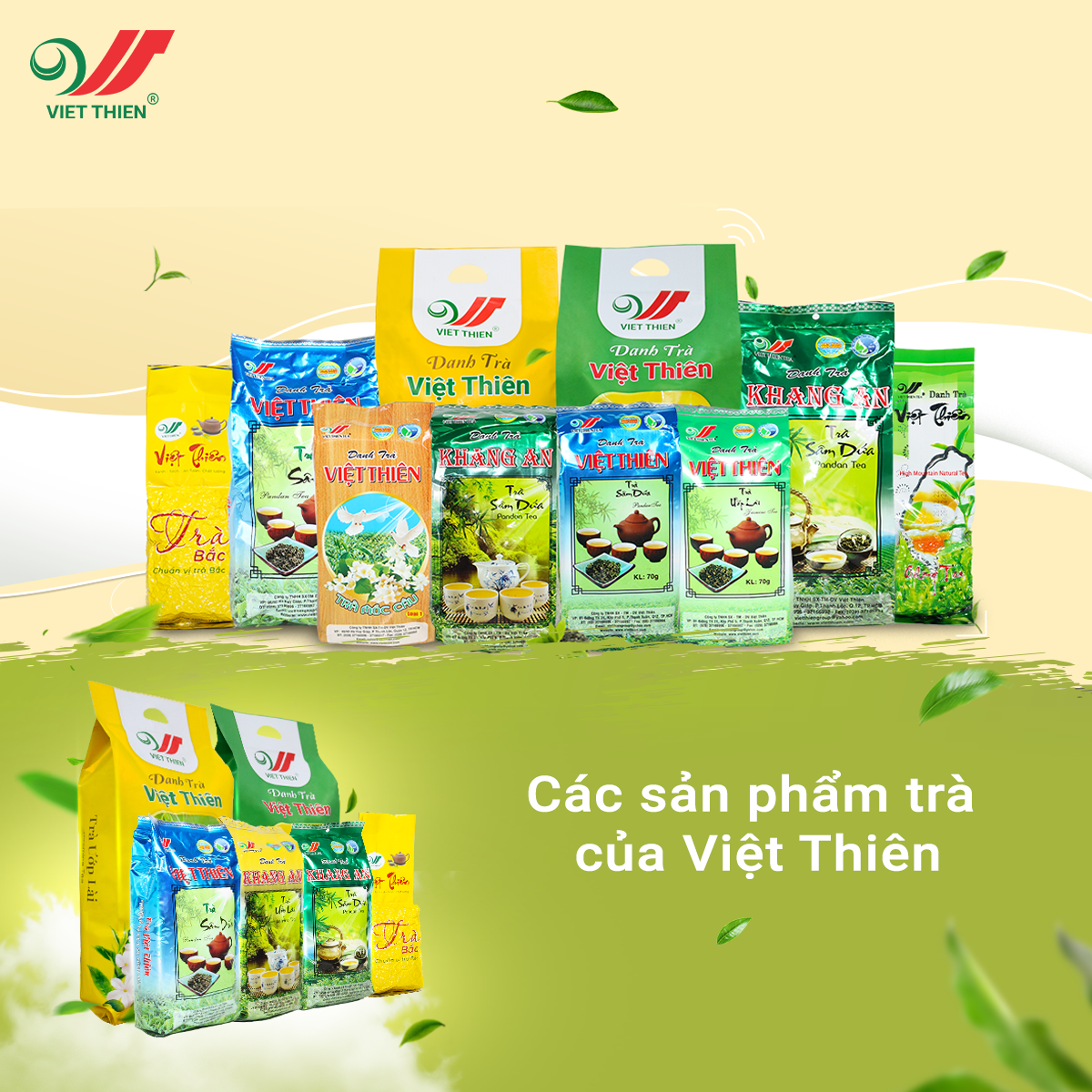 Trà Bắc Việt Thiên - Danh Trà Việt Thiên - 100g