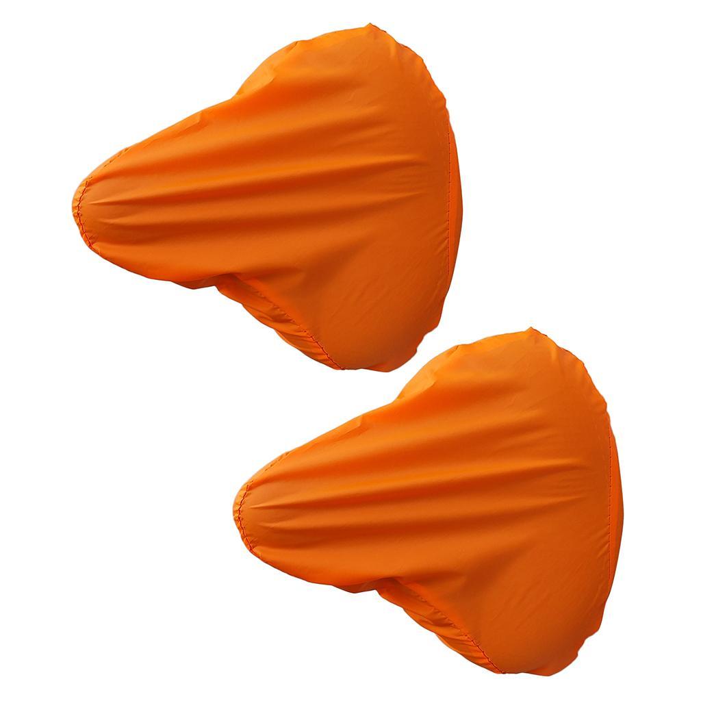 2pcs Waterproof Bike Seat Rain Dust Cover  Saddle Protect