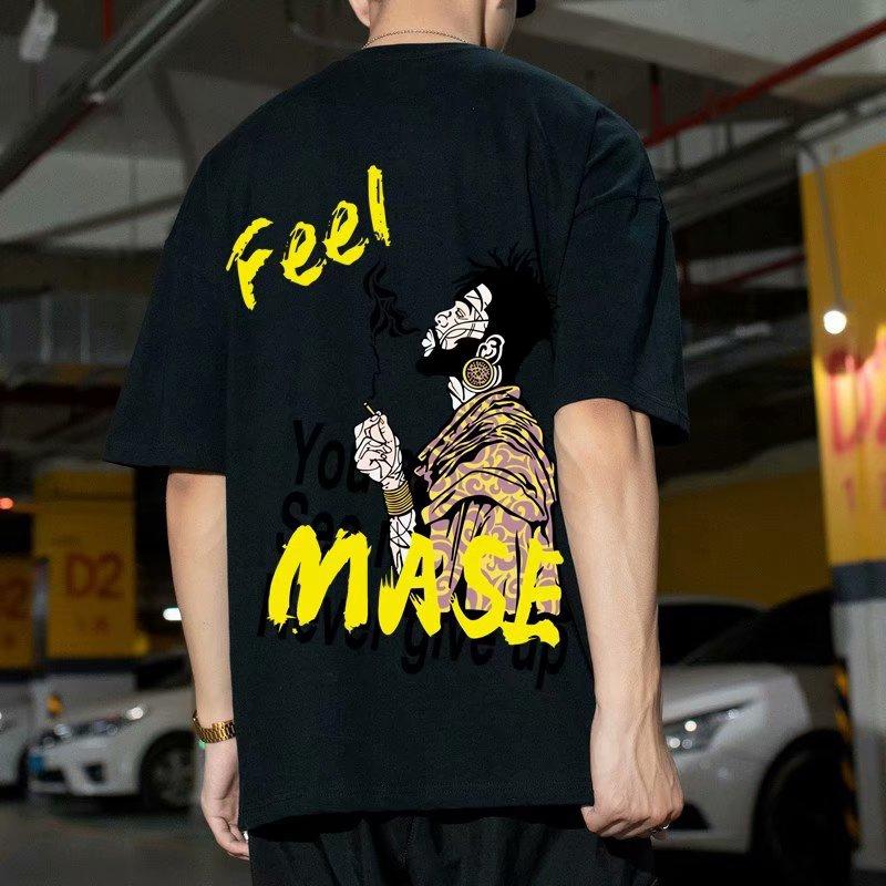 Áo Thun Tay Ngắn In Chữ Cá Tính Dành Cho Nam