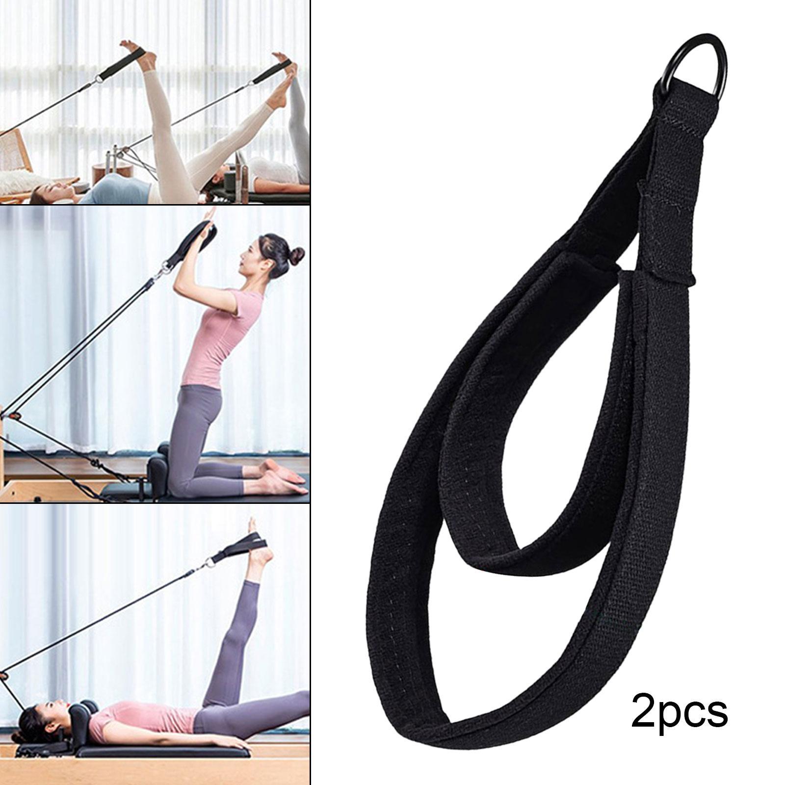 Pilates Straps Fitness Exercise Pilates Double Loop Straps for Home Gymnastics Beginner
