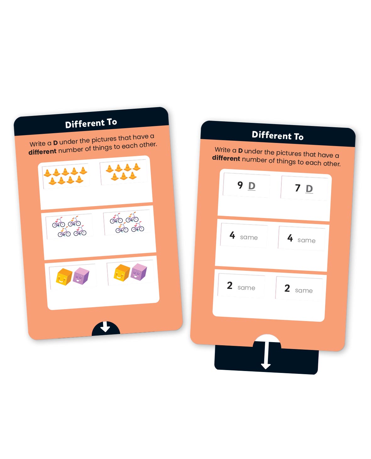 Junior Explorers: Maths Pull-the-Tab Flash Cards