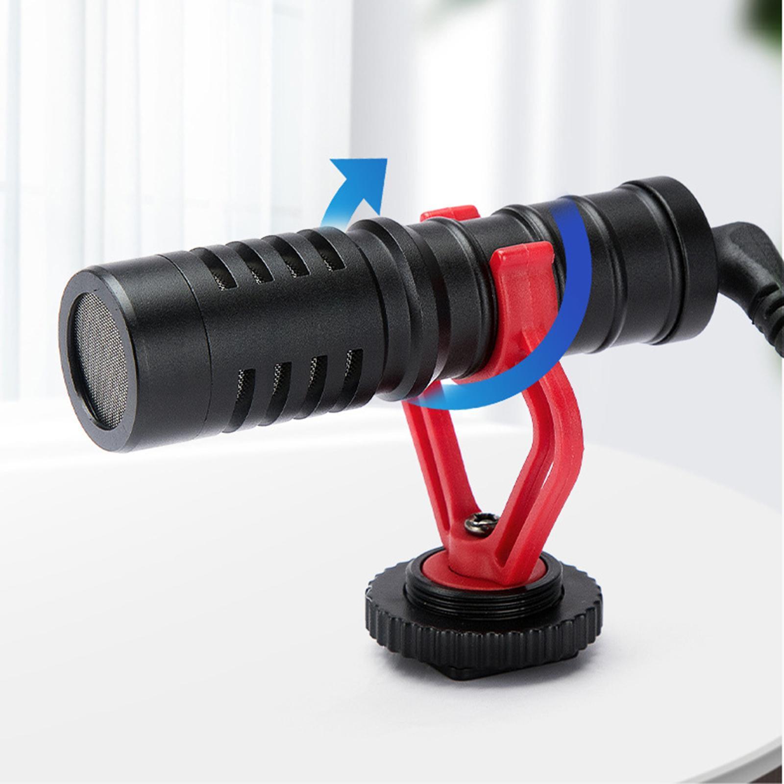 USB Condenser Microphone for PC Laptop Desktop Game Studio Recording 3.5mm