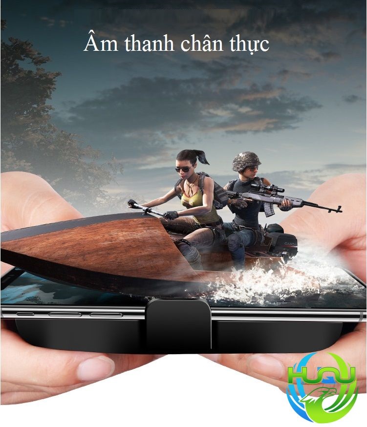 Tay Cầm Chơi Game Huqu Kiêm Sạc Dự Phòng Và Loa Bluetooth HQ-CZ101-Âm Thanh Sống Động -Hàng Chính Hãng 