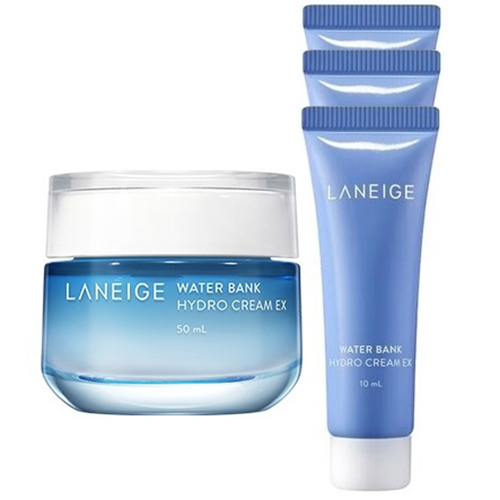 Bộ Kem Dưỡng Ẩm Cho Da Dầu Và Da Hỗn Hợp Laneige Water Bank Hydro Cream EX 50ml + 30ml