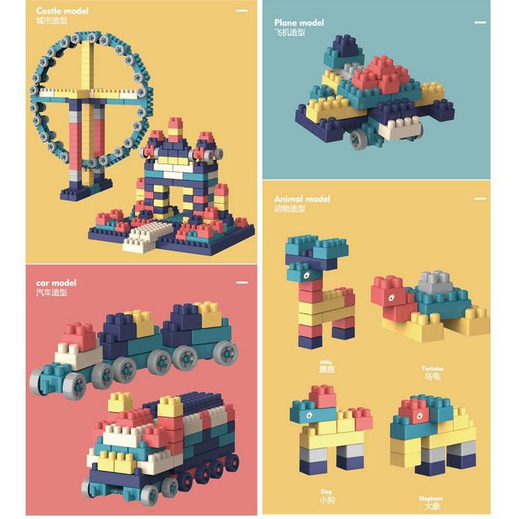 Bộ Xếp Hình Lego Vòng Quay Khổng Lồ 520 Chi Tiết Bé Lắp Ráp Ghép Hình Trẻ Em
