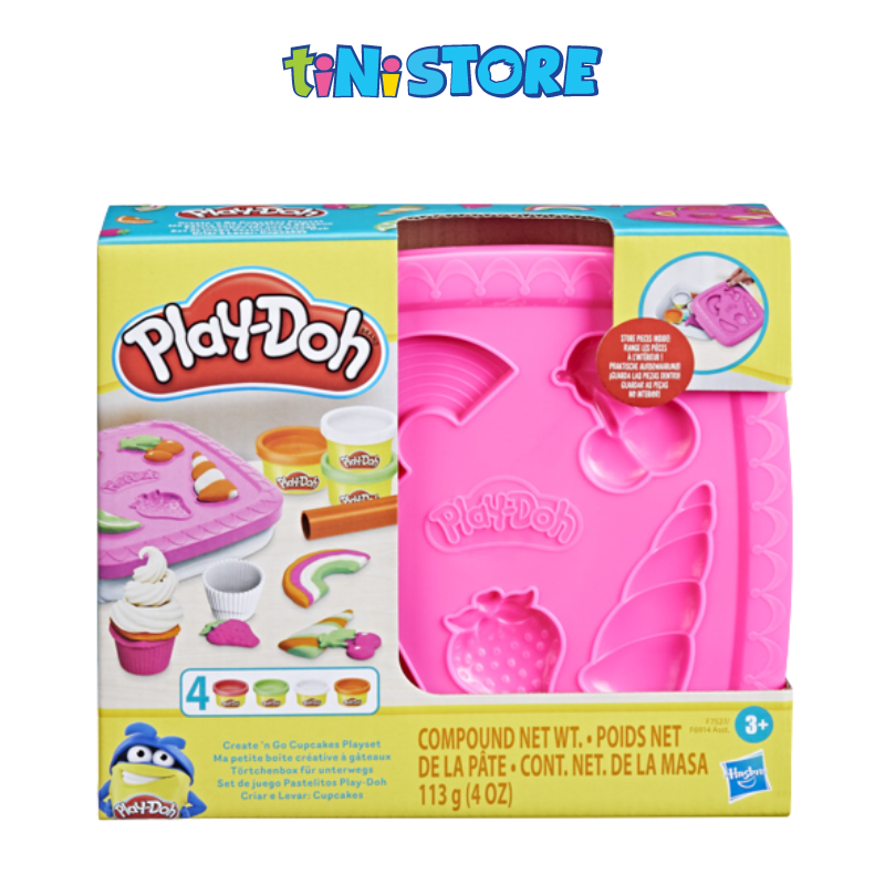 Bộ đồ chơi đất nặn kèm khuôn bánh Cupcakes Play-Doh