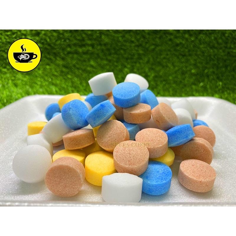 Muối Khoáng Nén 4 Màu Dùng Nuôi Cá Cảnh