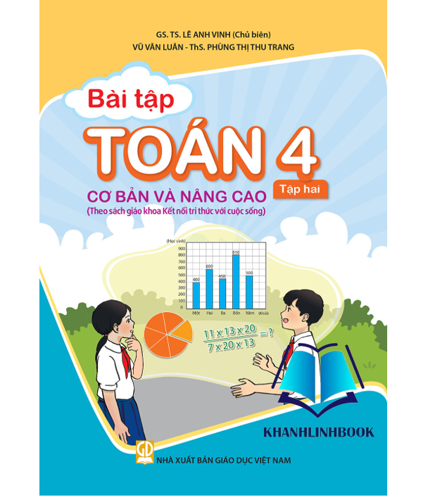 Sách - Bài tập toán 4 cơ bản và nâng cao - tập 2