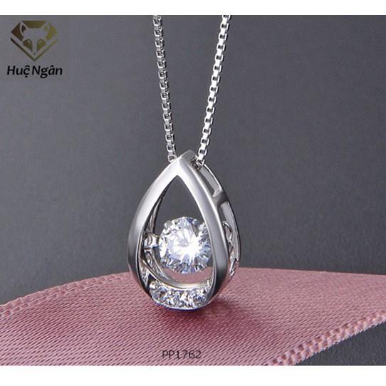 Dây chuyền bạc Huệ Ngân - Giọt sương long lanh PP1762