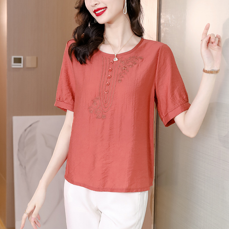 Áo Sơ Mi Thun Tay Ngắn Mùa Hè SM48 - Hàng Quảng Châu Cao Cấp