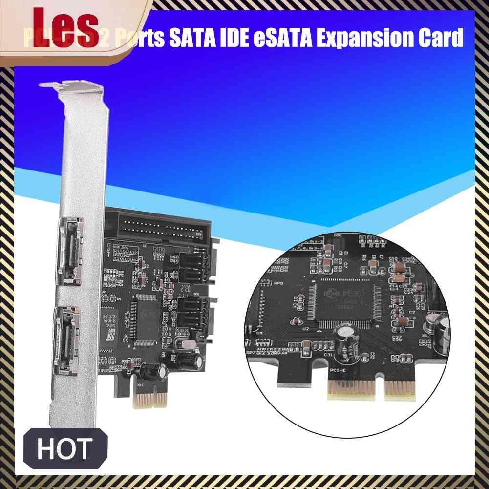 Card Mở Rộng PCI-E PCIe 2 Cổng SATA IDE eSATA JMB363