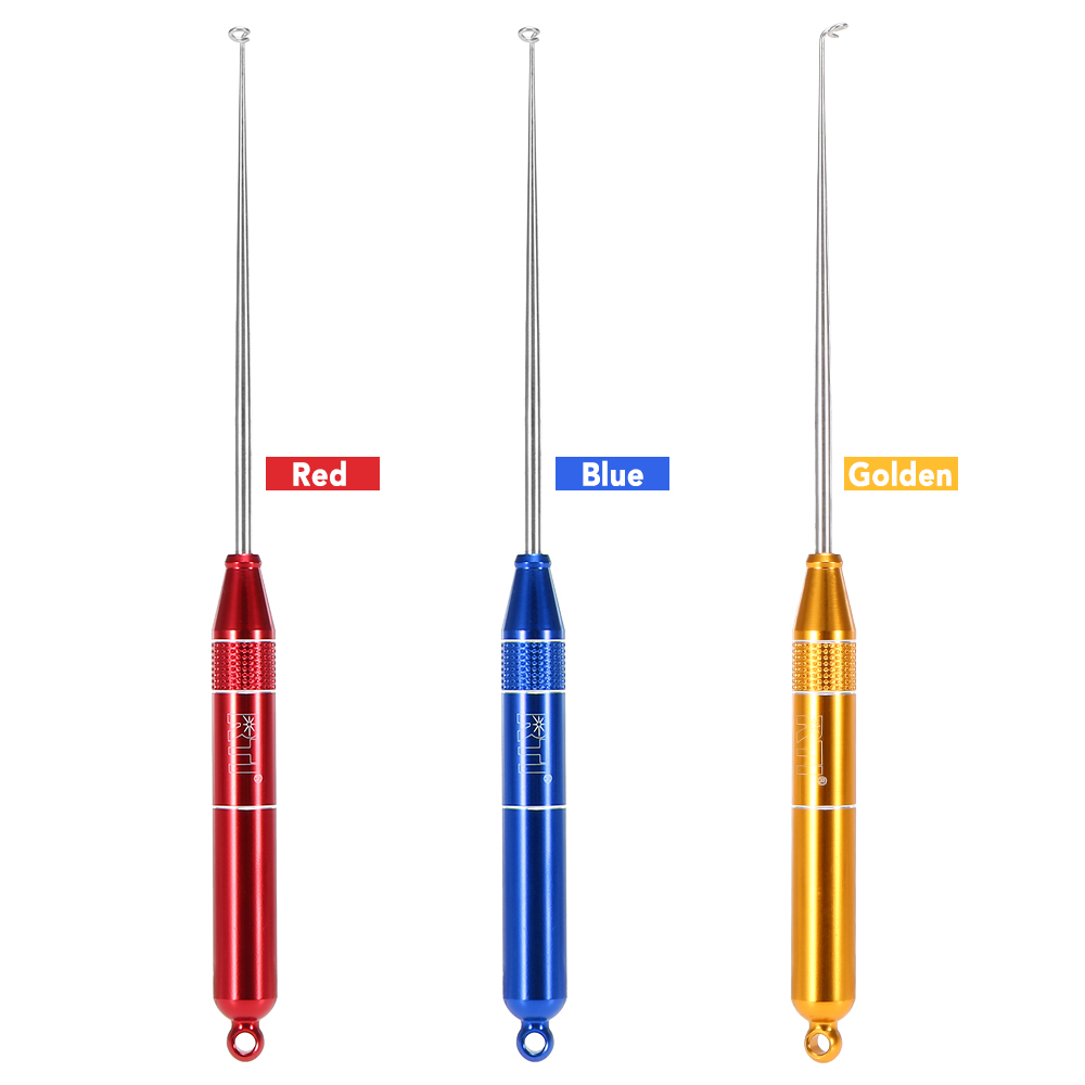 Dụng cụ loại bỏ lưỡi câu cá với tay cầm bằng nhôm dài 6.8 inch