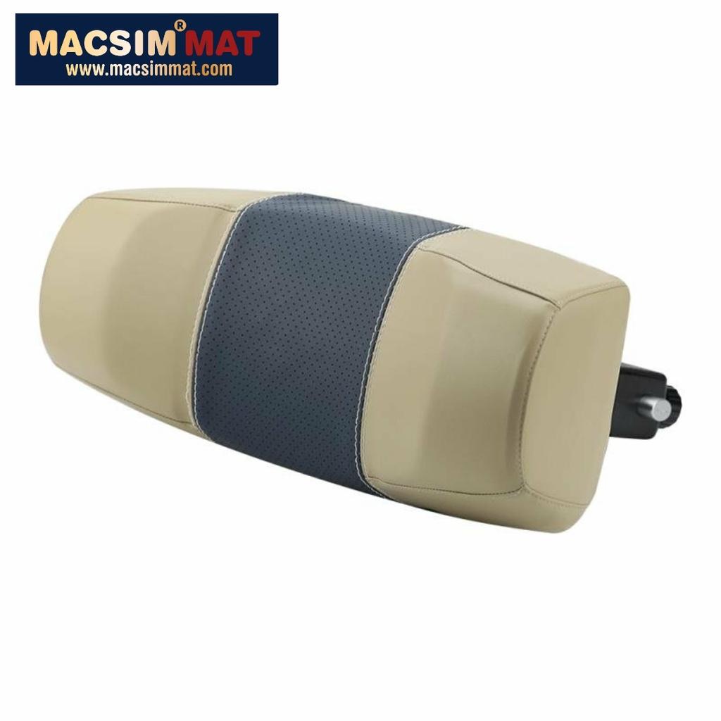 Gối tựa đầu ô tô cao cấp nhãn hiệu Macsim CHP03B màu đen, nâu , be