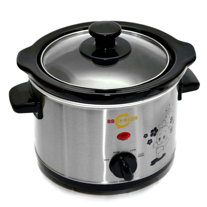 Nồi nấu cháo chậm đa năng 1.5 lít BBCooker BS-15 - Hàng chính hãng