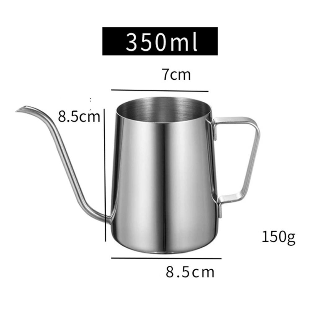 Ấm pha cafe cổ ngỗng 350ml chất liệu Inox 304 cao cấp