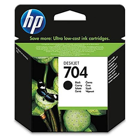 Káº¿t quáº£ hÃ¬nh áº£nh cho HP F6V33AA 704 black color (1 black 1 color single box for Deskjet 2010 2060)