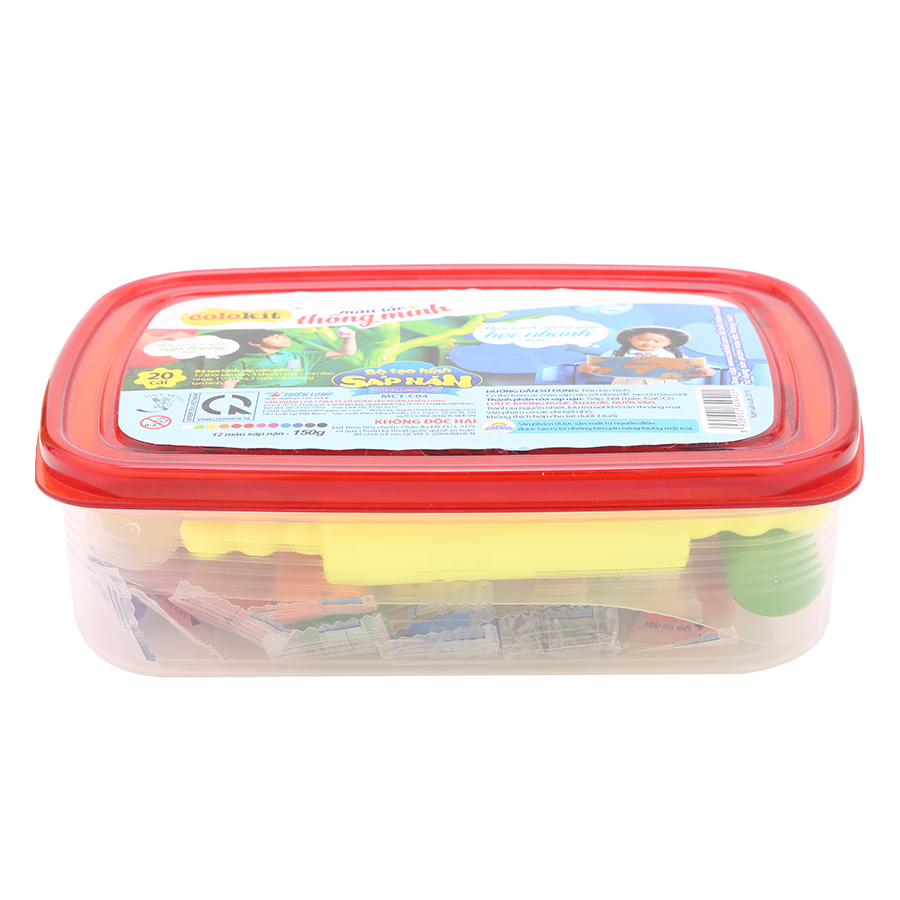 Bộ Tạo Hình Sáp Nặn Thiên Long MCT-C04
