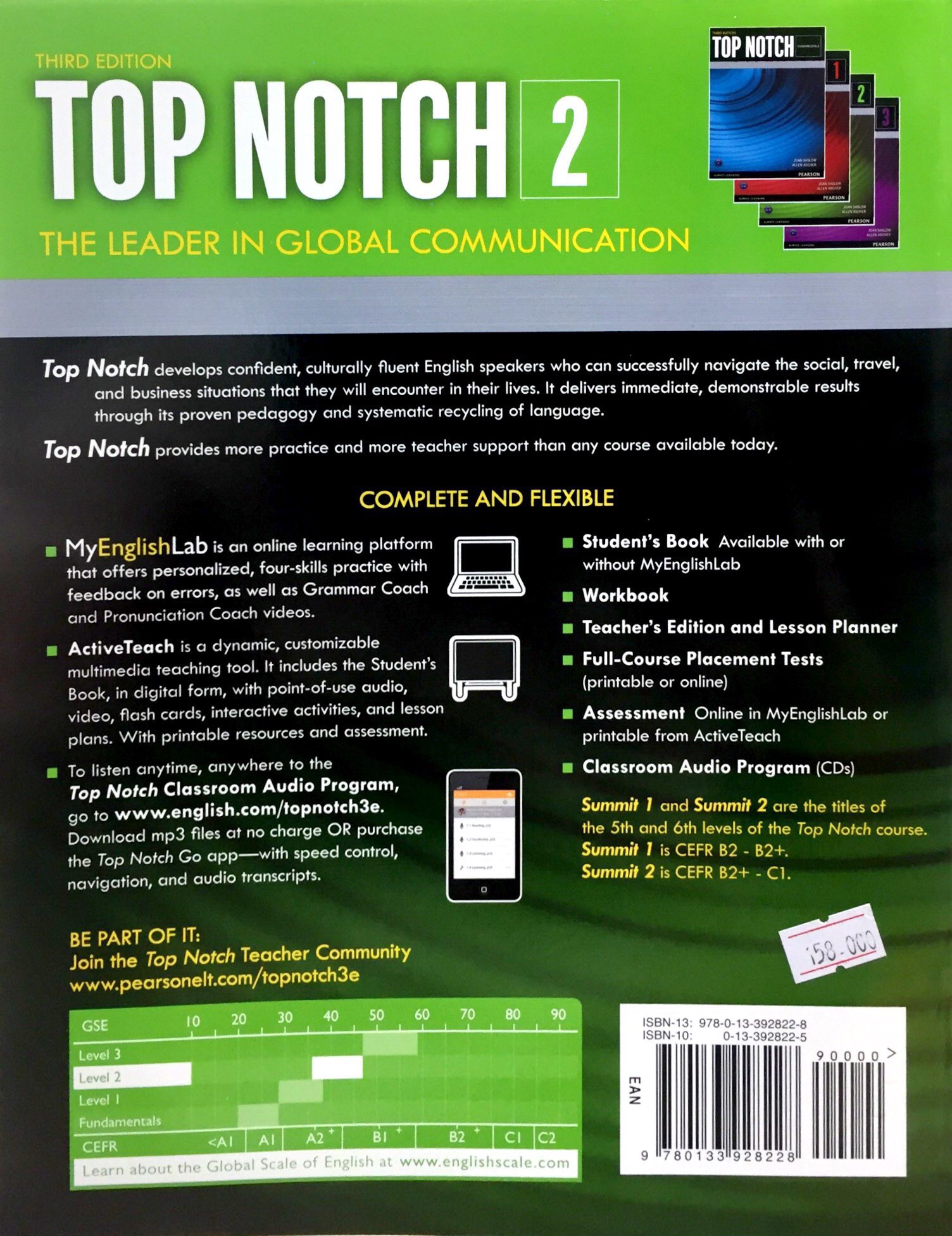 Top Notch (3E) 2: Workbook