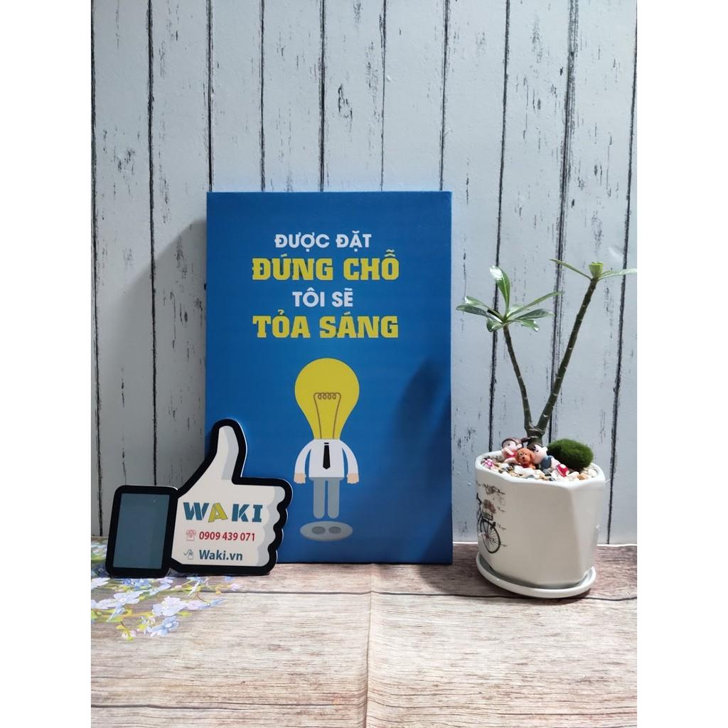 Tranh canvas tạo động lực, cổ động, tranh slogan giá rẻ