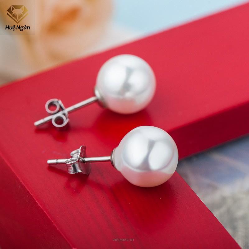 Bông tai bạc Ý Huệ Ngân - Nụ xinh RYE140659