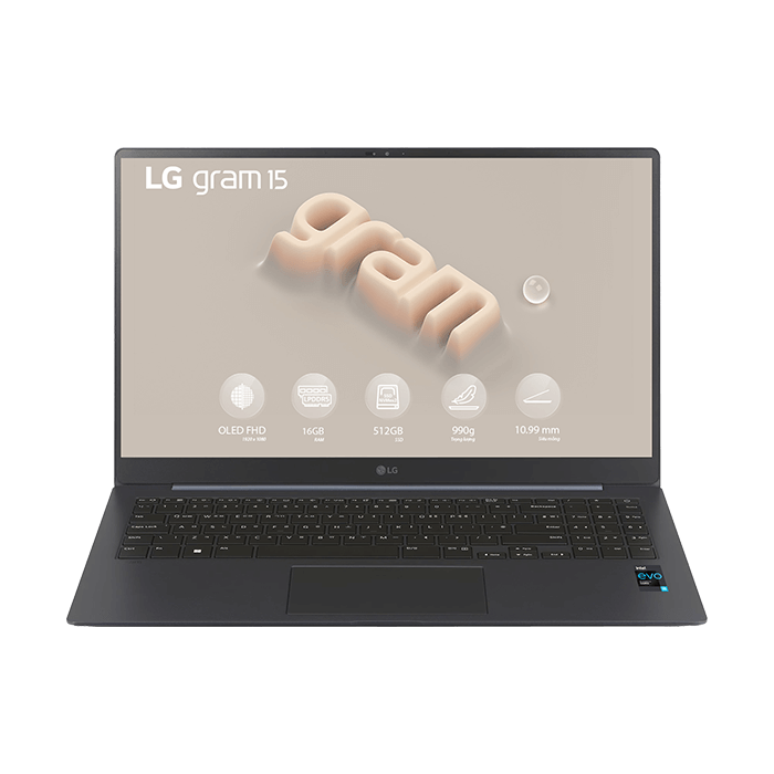 Laptop LG Gram UltraSlim 2023 15Z90RT-G.AH55A5 (i5-1340P | 16GB | 512GB | 15.6') Hàng chính hãng