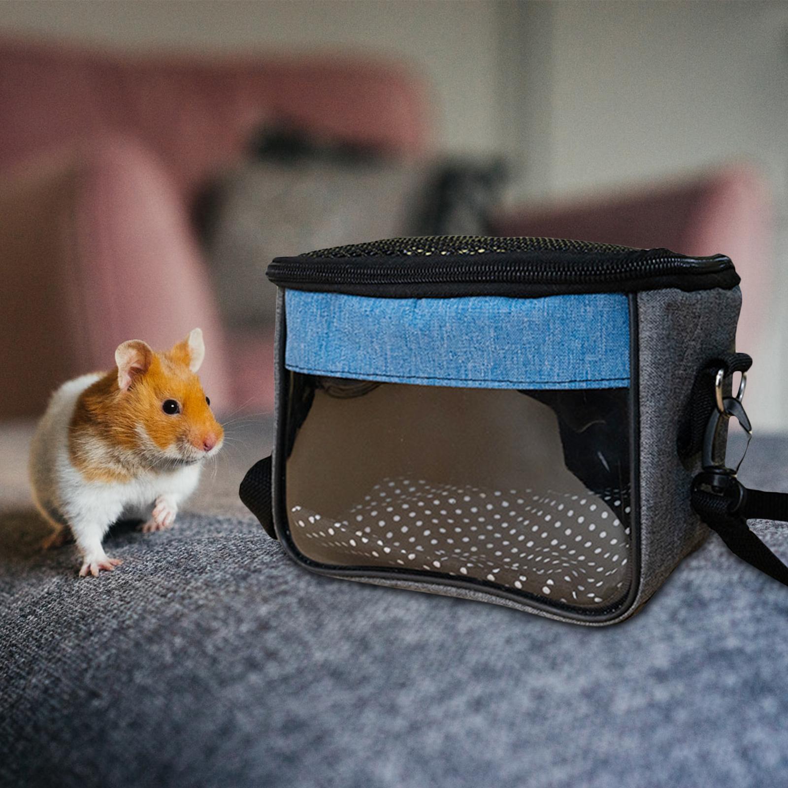 Pets Carrier Bag Hamster Travel Bag Outgoing Bag