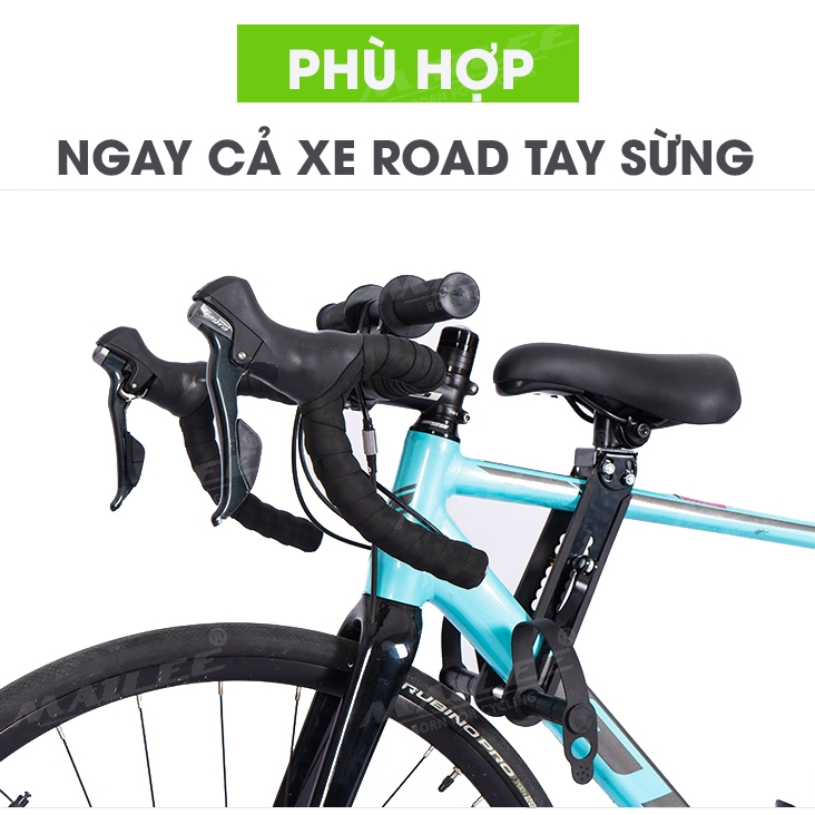 Bộ Đệm Yên Ghế Trước Xe Đạp HF06 Cho Trẻ Em Có Tay Vịn (full set) Gắn Khung Xe Đạp Chất liệu sắt có cao su chống trầy Mai Lee