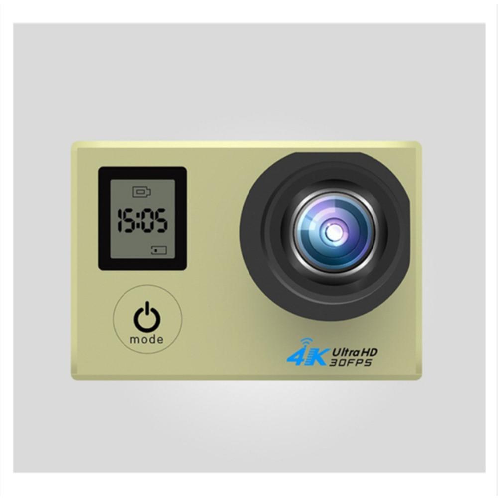 Màn hình kép phía trước và phía sau chống nước 4K HD với điều khiển từ xa Camera thể thao WIFI ngoài trời 170 ° DV lặn chụp ảnh trên không