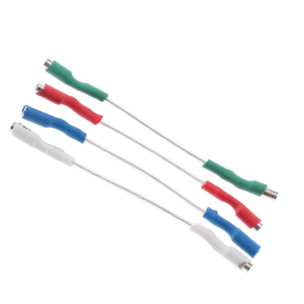 4 Pieces Turntable  to Headshell   Wires, 40mm/1.57inch Length